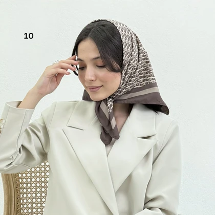 مینی اسکارف زنانه ساتن دیور | آی بولک