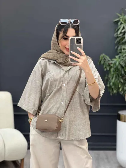 شومیز راه راه نگار