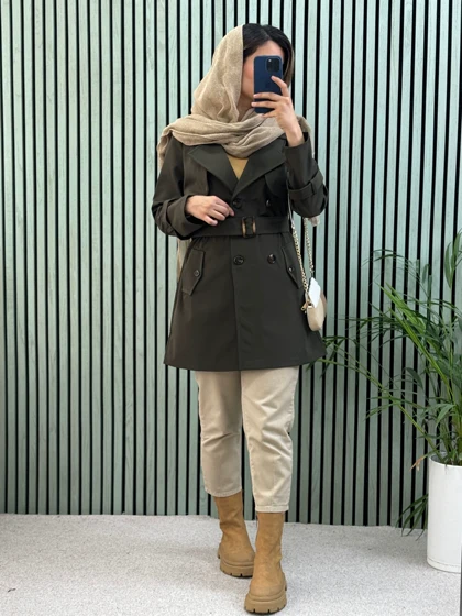 بارانی چهار دکمه ضد آب