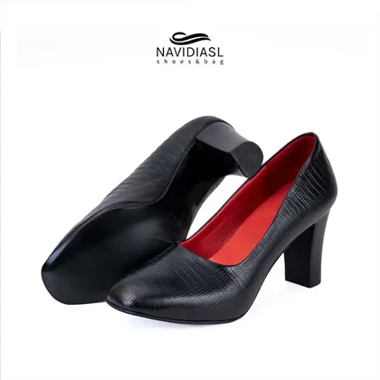 کفش زنانه چرم مجلسی کد 5005009