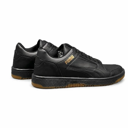 کفش کتانی بزرگ پا مدل پوما مشکی تمام Puma