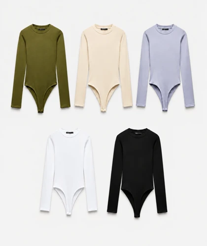 بادی نخی آستین بلند zara240