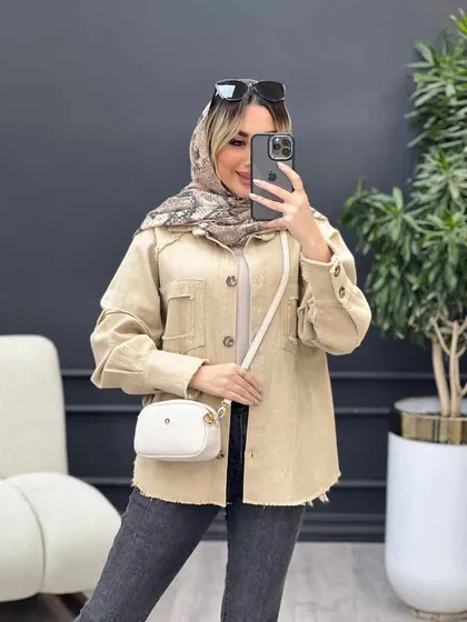 مانتو دو جیب نما