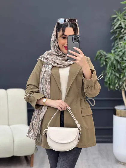 مانتو کمر گت ترلان