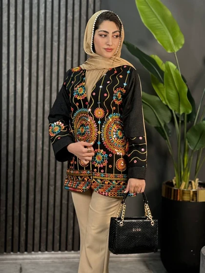 کت سوزندوزی مهدخت کد 1764