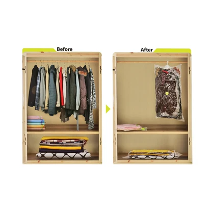 کیسه وکیوم لباس کاریا پک مدل 100x80