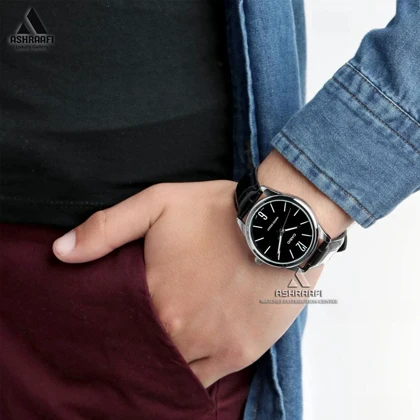 ساعت کاسیو بند چرمی Casio MTP-V005L-1B