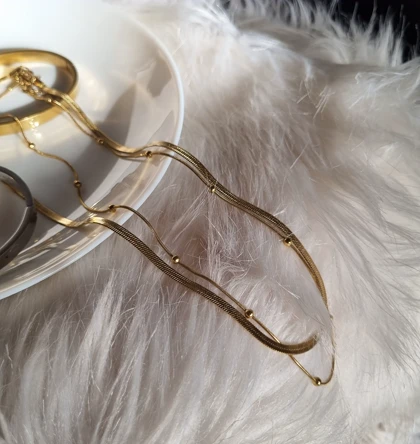 گردنبند هرینگبون و البرنادو استیل