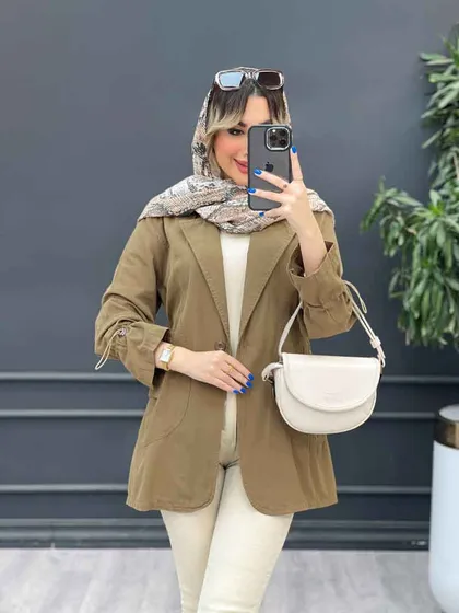 مانتو کمر گت ترلان