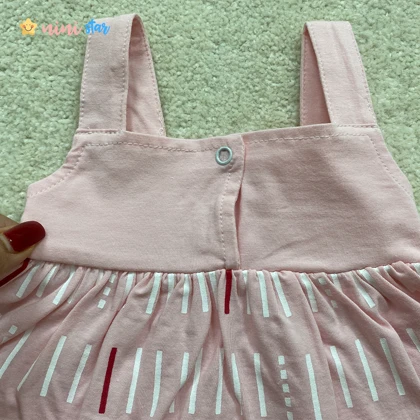 ست پیراهن و شورت نورادی دخترانه پنبه