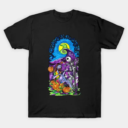 تیشرت کابوس پیش از کریسمس | تیشرت Nightmare Before Christmas طرح A Nightmare before کد 109128