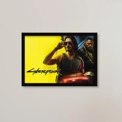 تابلو گیمینگ سایبرپانک Cyberpunk 2077