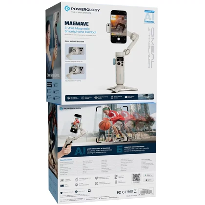 گیمبال مگنتی استبلایزر پاورولوژی Powerology مدل PWSMP2WH