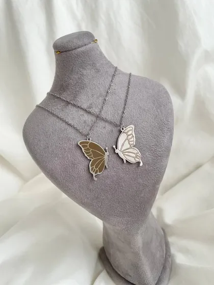 گردنبند ست پروانه ای