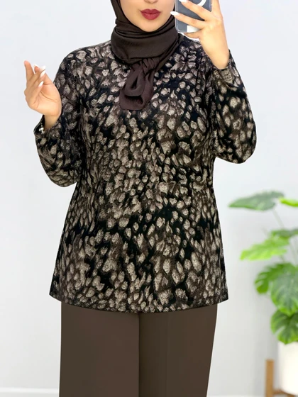 بلوز یقه هفت پریژه کد 2254836