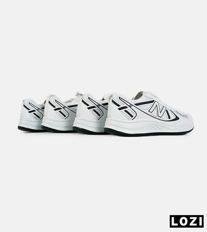 کفش کتانی بزرگ پا سفید مشکی NEW BALANCE 860 مدل 8028