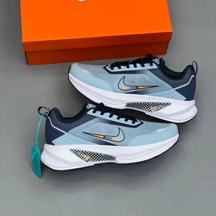 کفش نایک ایر زوم پگاسوس 2 آبی سفید Nike Air Zoom Pegasus 2 Blue White