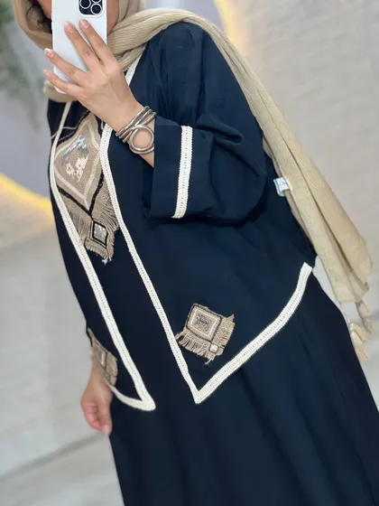 ست سارافون و کت با طرح گونی