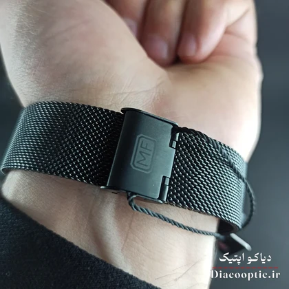 ساعت مچی مردانه اورجینال موتور ژاپن برند مینی فوکوس مدل Mf0180G.02 بند حصیری