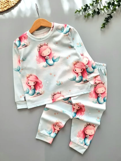 بلوز شلوار راحتی بچگانه