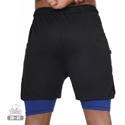 شلوارک کشاله دار بوفالو بدنسازی رنگ بندی