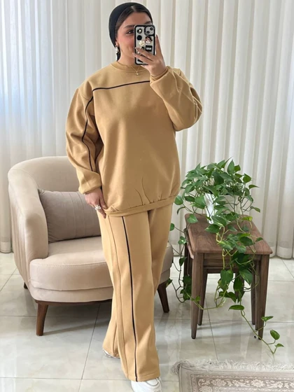 ست زنانه و دخترونه اسپرت زمستونه کد 587
