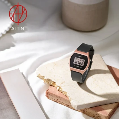 ساعت مچی دیجیتال کاسیو Casio مدل LW-204-1ADF اورجینال رزگلد و مشکی