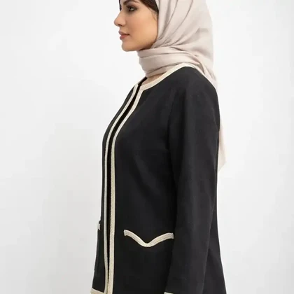 کت زنانه لینن النایت رجحانی rojhani2026