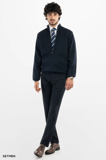 بافت مردانه تمام زیپ