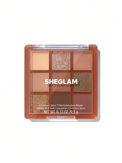 پالت سایه چشم 9 رنگ شیگلم SHEGLAM Eyeshadow Palette حجم 9.5 گرم
