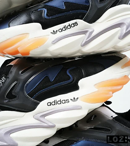 کفش کتانی مردانه مشکی آبی Adidas A700