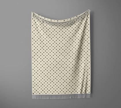 شال مبل ریش دار sofa shawl 132