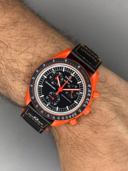 ساعت مچی امگا سواچ ماموریت به زمین Omega x Swatch Mision to the earth