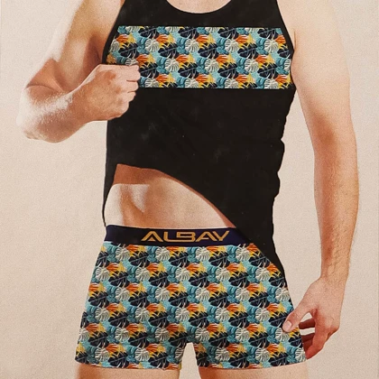 ست رکابی و شورت پادار Albay سایز XL