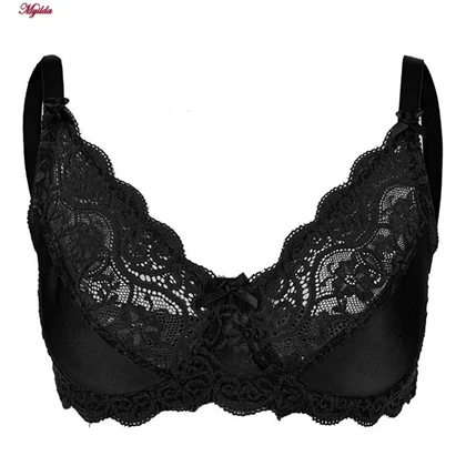 سوتین زنانه تور استرج لین مدل فنردار مشکی کد 4680-614