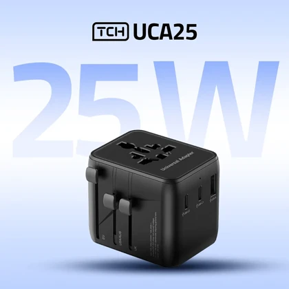 شارژر دیواری مسافرتی تی سی اچ TCH مدل UCA25 توان 25 وات