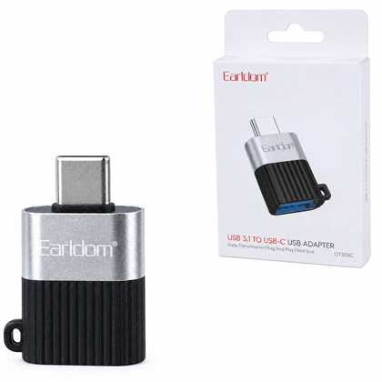مبدل OTG USB-C به USB 3.1 ارلدام Earldom مدل ET-OT108C