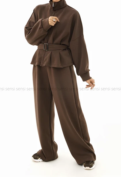 ست سویشرت شلوار اویشو جلو پیله کد1004828