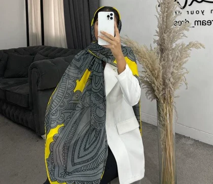 روسری بغل دست دوز