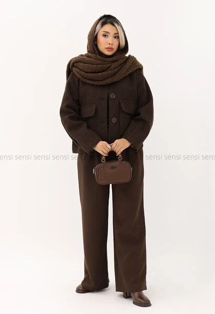 کراپ کت فوتر ژاکاردکد1005177