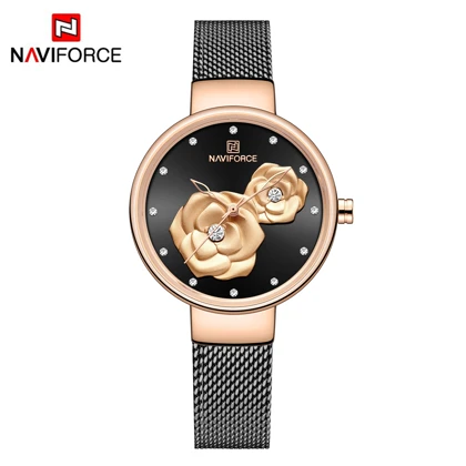 ساعت زنانه اورجینال نیویفورس Naviforce NF 5013