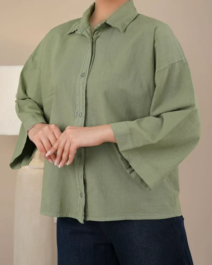 شومیز لینن سدری کد 29362