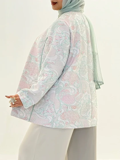 4229-کت ژاکارد غزل