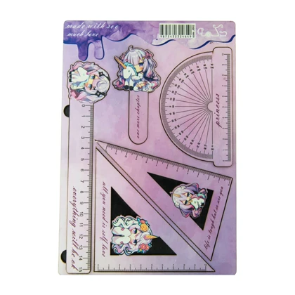 ست لوازم التحریر دخترانه تک شاخ