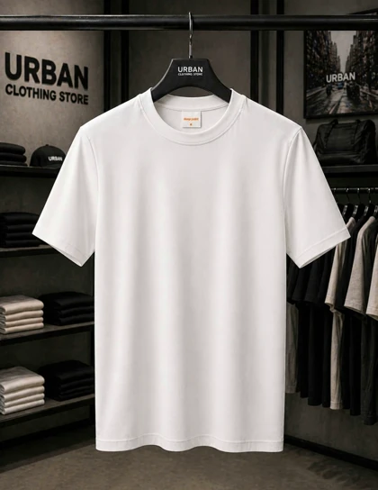 ریلکس فیت Relaxed Fit سفید نخ پنبه مردانه استایل شیک و با کلاس 2026 کد | تیشرت ریلکس فیت Relaxed Fit سفید نخ پنبه مردانه استایل شیک و با کلاس 2026 کد S3828 کد 7484