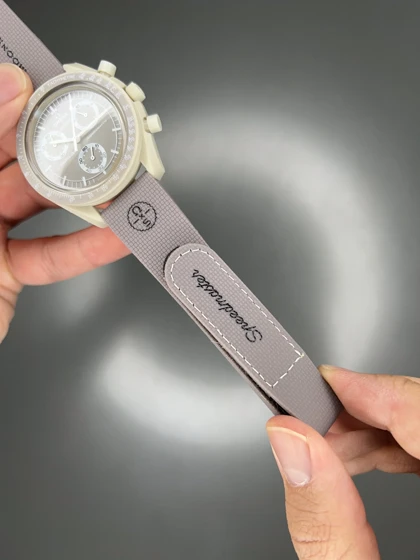 ساعت مچی امگا سواچ بند رابر ماموریت به زمین Omega x Swatch Mision to the earth Rubber