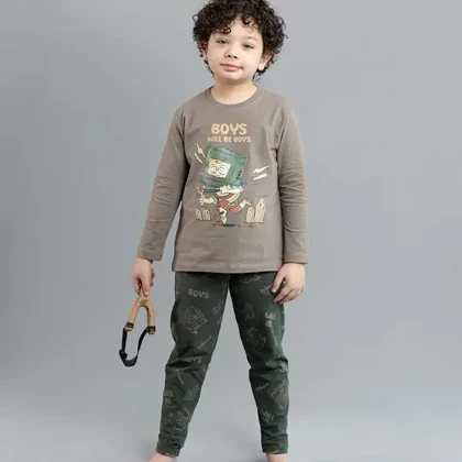 بلوز شلوار پسرانه جانا کد 6154