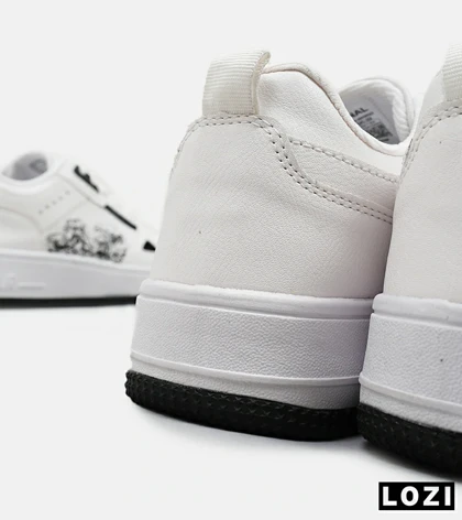 کفش کتانی مردانه سفید مشکی NIKE AirForce Draw