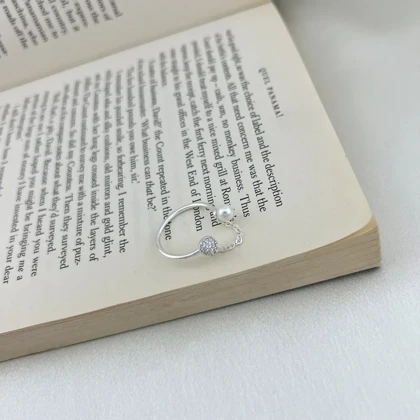 انگشتر زنانه مروارید و نگین