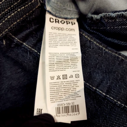 شلوارک جین بگ استایل یونیسکس از CROPP کد 356